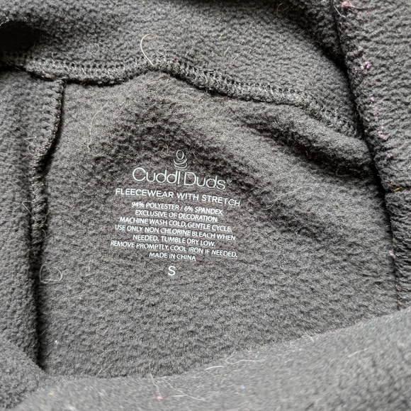 Cuddl Duds fleece leggings - Picture 3 of 3